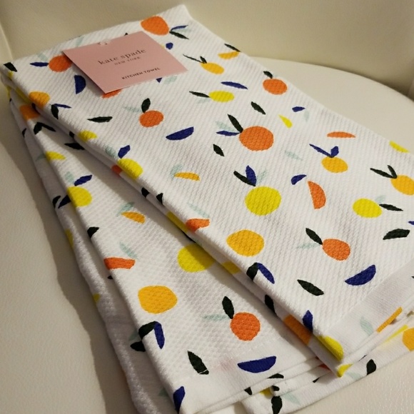 Kate spade set of 2 kitchen towels - Picture 2 of 3